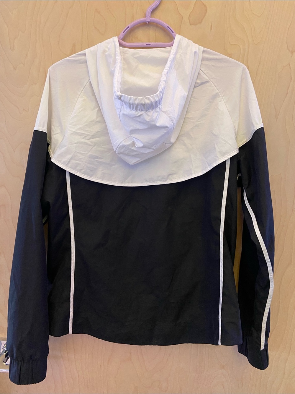 Nike Sportswear Windrunner Windbreaker White-Black - Picture 3 of 4